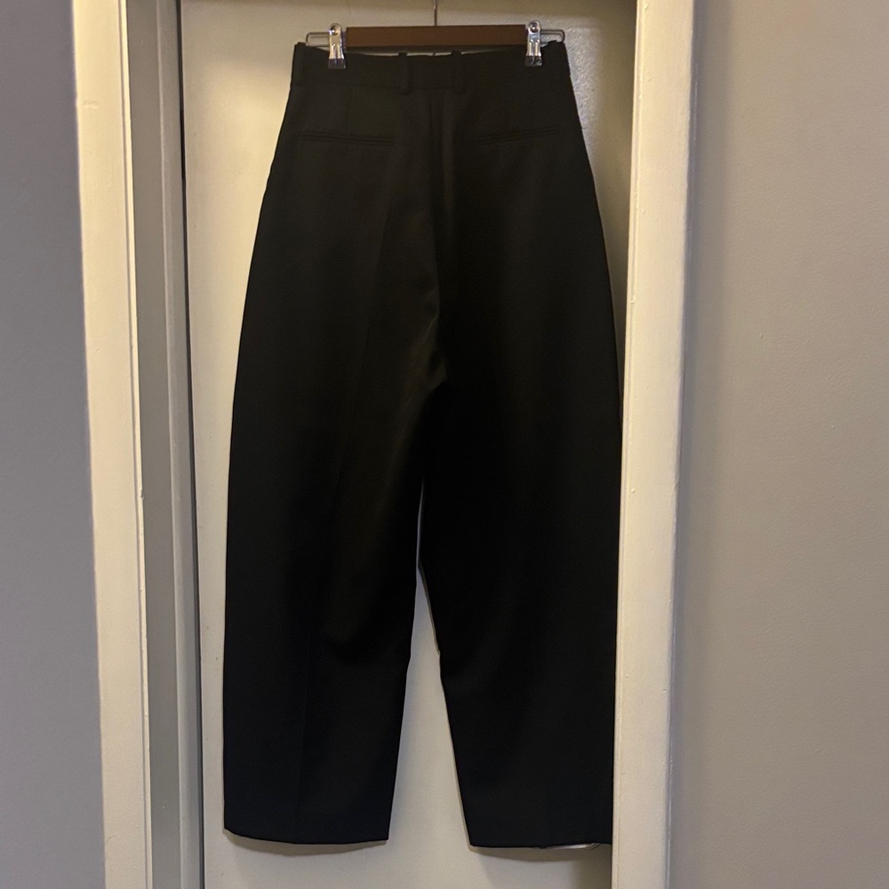 Zara Pleated Pants 100% Wool - Picture 5 of 5